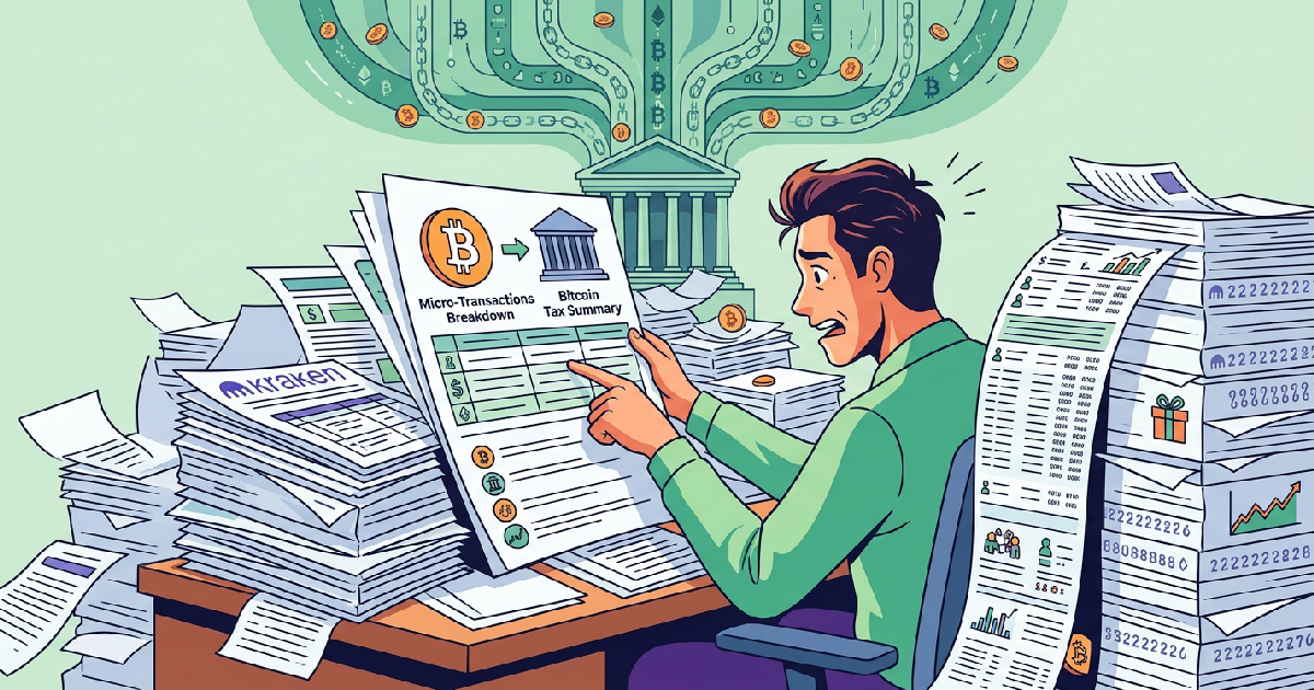 Kraken Tax Filings Highlight Rising Burden of Crypto Micro-Transactions