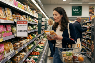 Shoppers react to M&S price shock as inflation fuels crypto demand