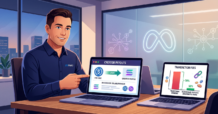 Meta Taps USDC to Power Creator Payments via Solana and Polygon