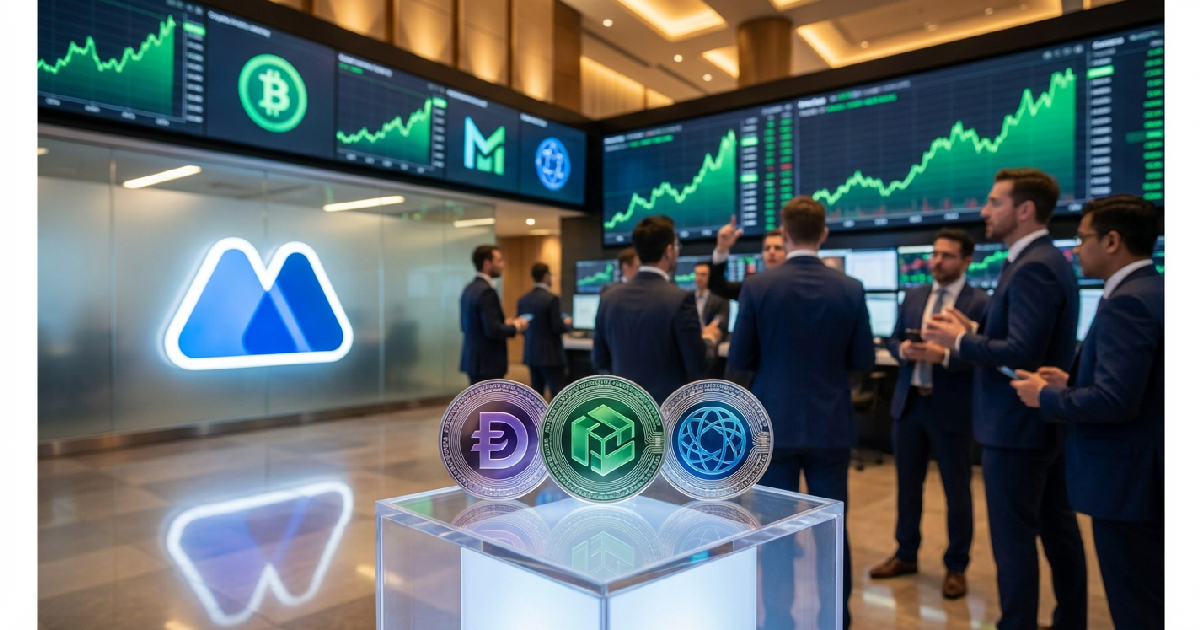 MEXC Exchange Identifies Top Three Altcoins for Market Rally