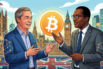 Farage Backs Kwarteng Crypto Firm Following Reported Multi-Million Pound Bitcoin Stake