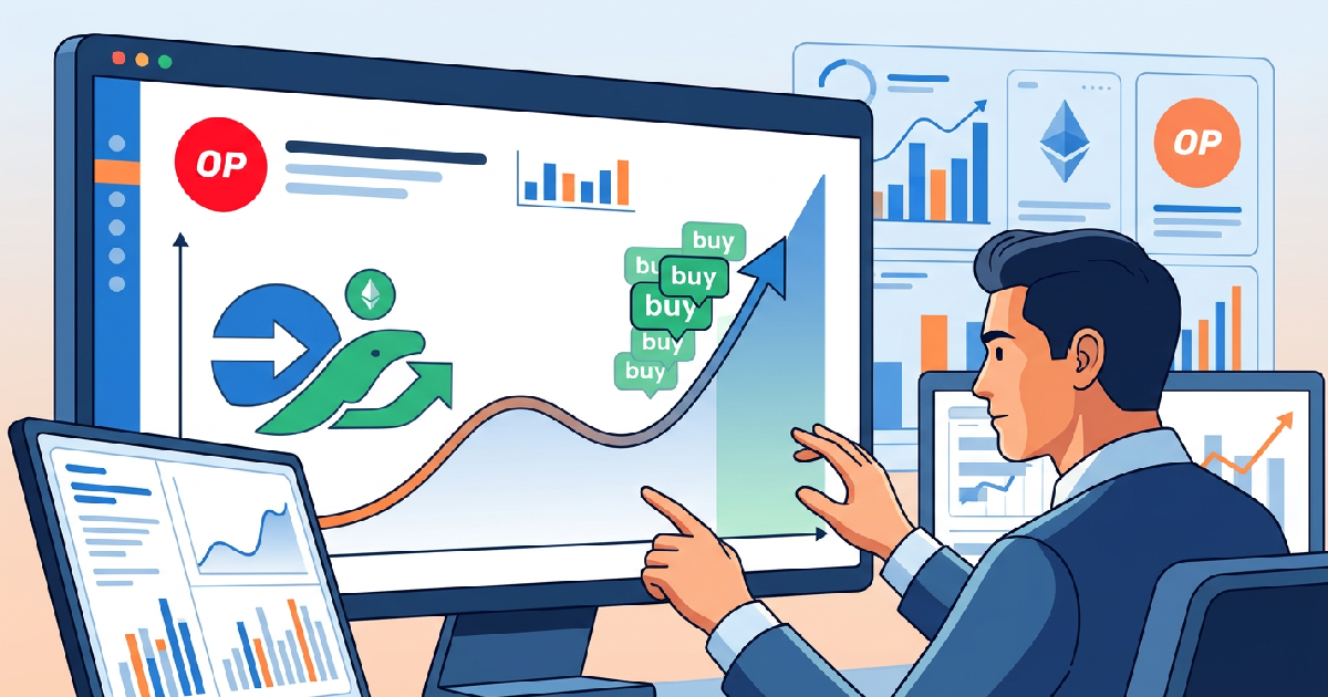 Large-Scale Buying Positions Optimism Token for Potential Resistance Test