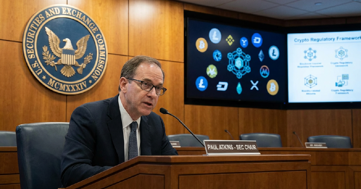 SEC Chair Atkins Nears Release of Reg Crypto for Fundraising