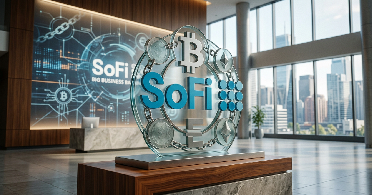 SoFi launches Big Business Banking with crypto integration