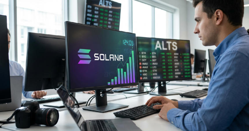 Solana draws capital as altcoins show renewed strength