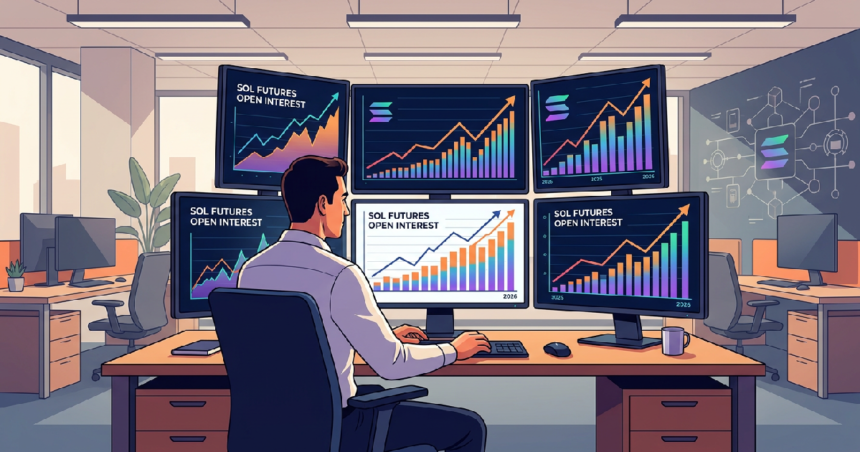 Solana futures open interest climbs as traders eye potential price milestones