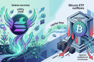 Solana Recovers as Bitcoin ETFs See Reported Institutional Withdrawals