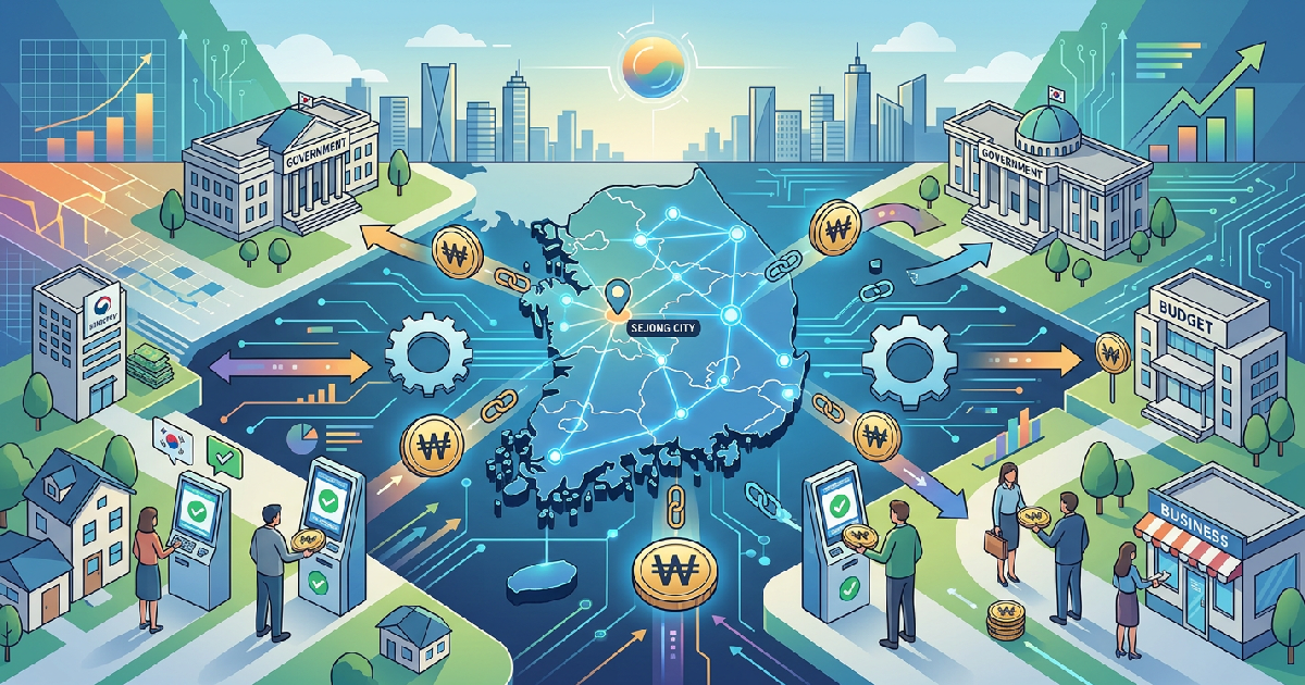 South Korea to test blockchain deposit tokens for government spending program