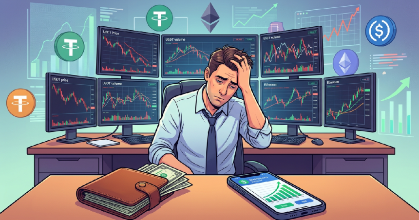 Stablecoin Transaction Volumes Slow as Dollar Token Supply Keeps Compounding