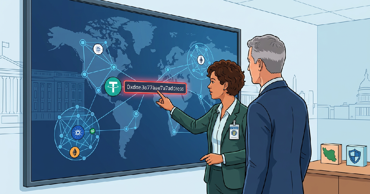 US sanctions Iran crypto wallets following Tether freeze