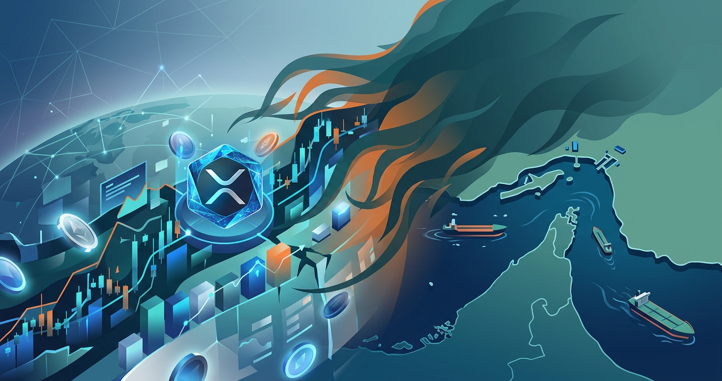 XRP and Crypto Markets Face Caution Amid Strait of Hormuz Tensions