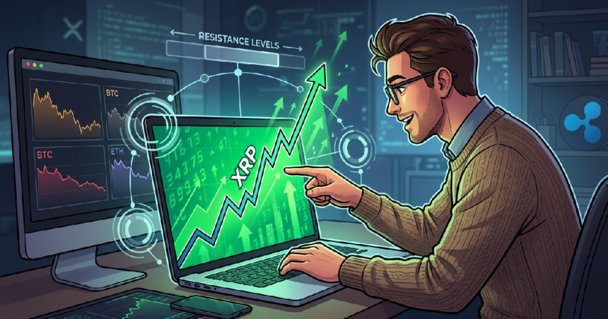 XRP Outperforms Majors as Breakout Attempt Gains Steam