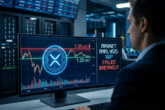 XRP reaches 1.33 but fails to break key resistance