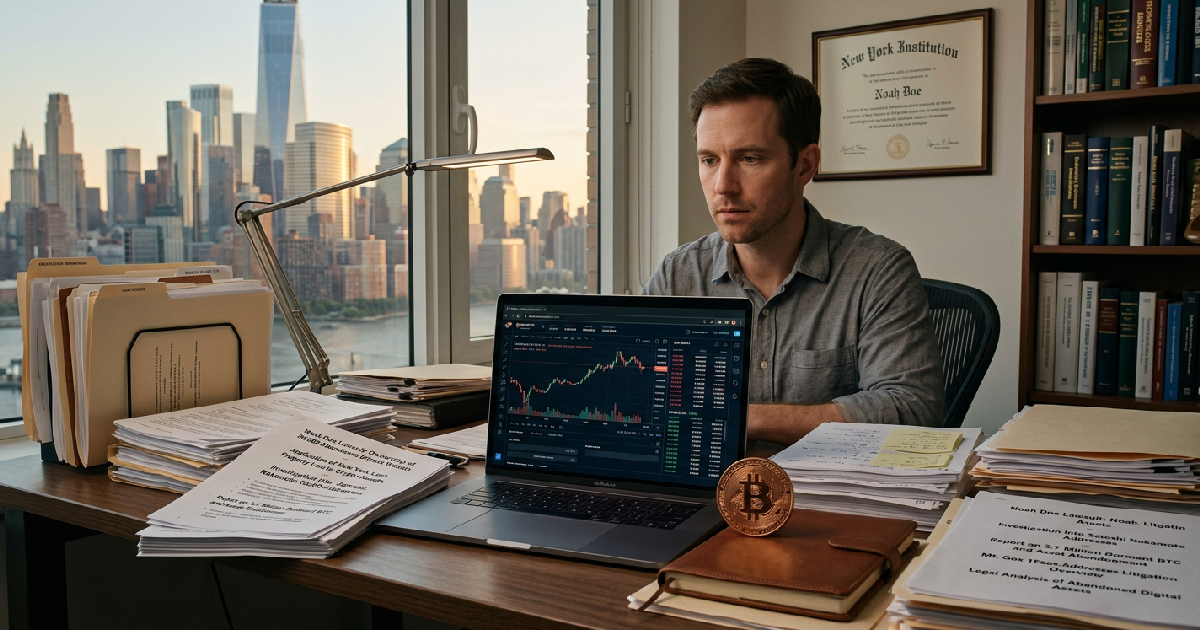Noah Doe files for ownership of 39,069 abandoned Bitcoin wallets in New York suit