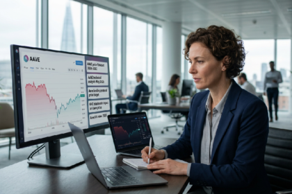 Aave navigates bearish sentiment, maintains $80 price floor