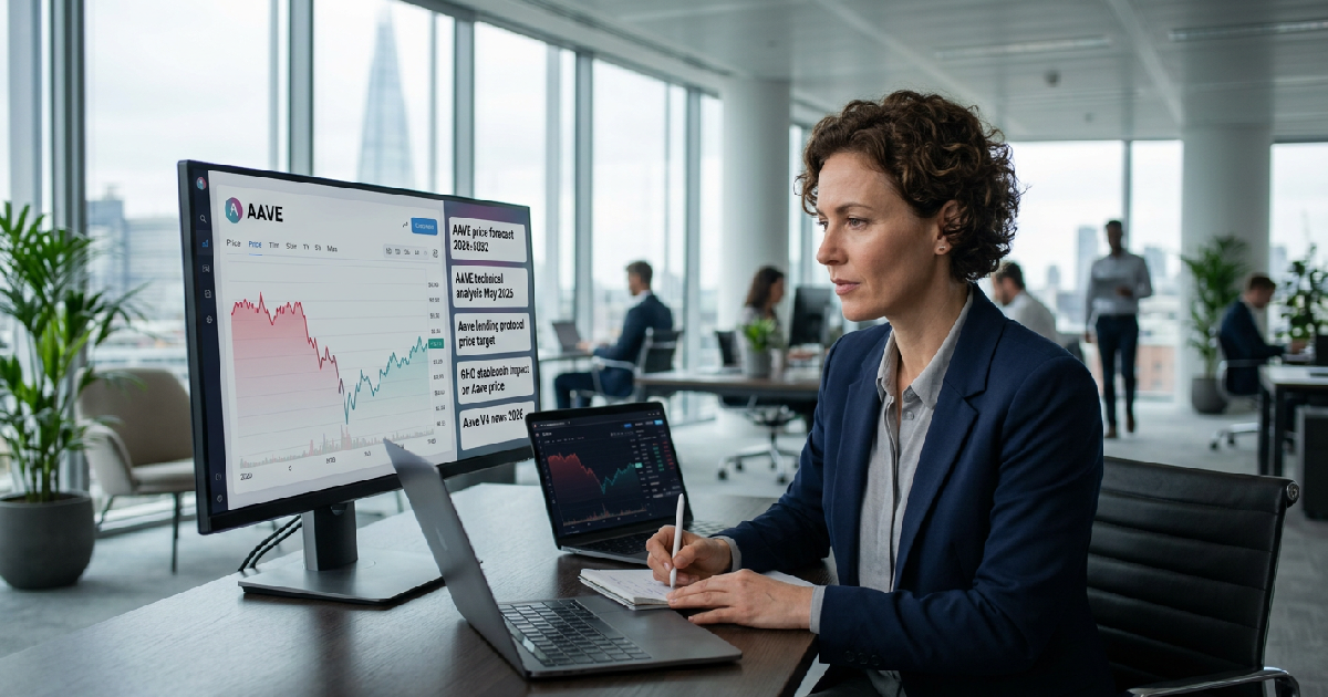 Aave navigates bearish sentiment, maintains $80 price floor