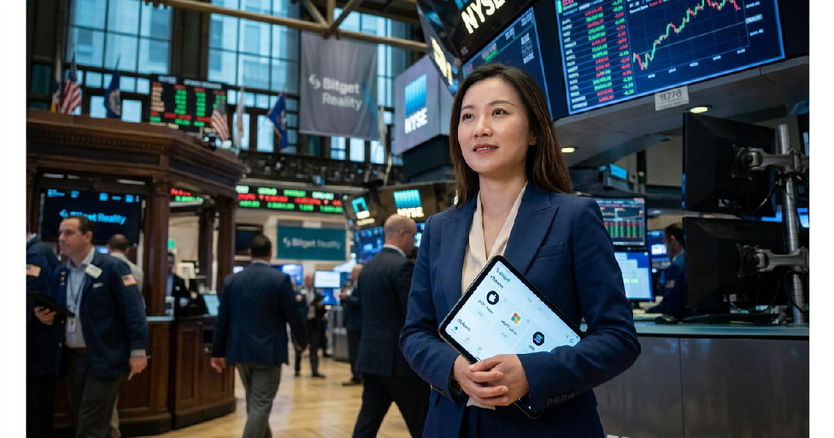 Bitget CEO Gracy Chen launches Reality platform for tokenized Wall Street stocks