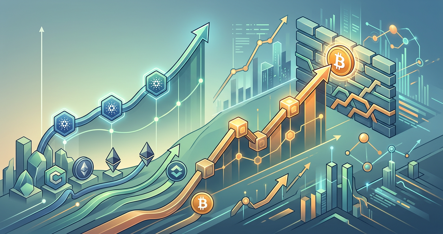 Cardano Price Recovery Leads Altcoin Interest as Bitcoin Eyes Major Resistance