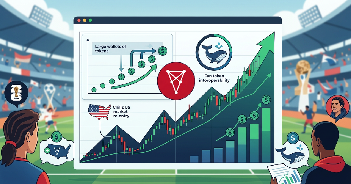 Chiliz Price Rebounds as Whales Accumulate Ahead of 2026 World Cup
