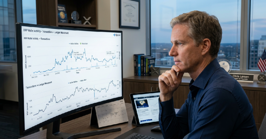 Chris Larsen XRP wallets become active ahead of 2026 midterm elections