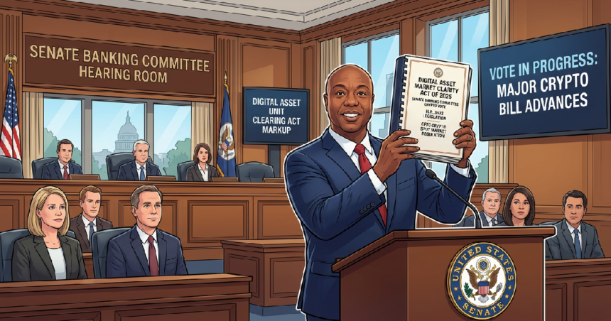 CLARITY Act markup advances as Senate Banking Committee clears major crypto bill