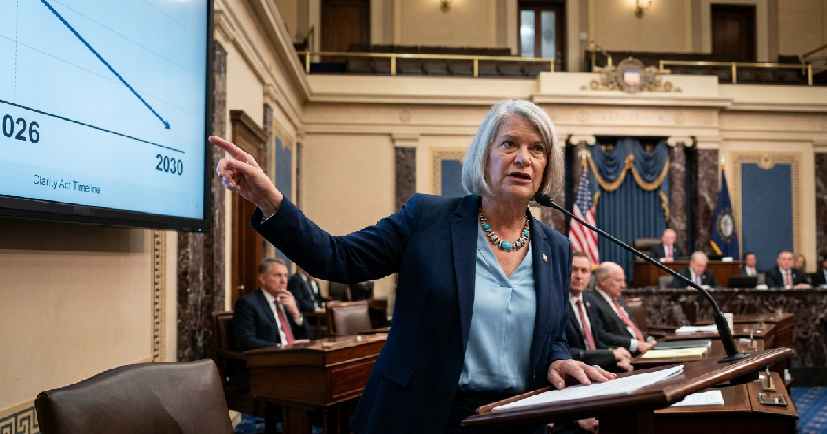 U.S. Senator Cynthia Lummis warns crypto bill faces 2030 delay if not passed this session