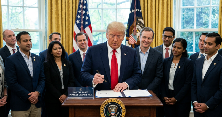 Donald Trump targets July 4 for signing crypto bill into law