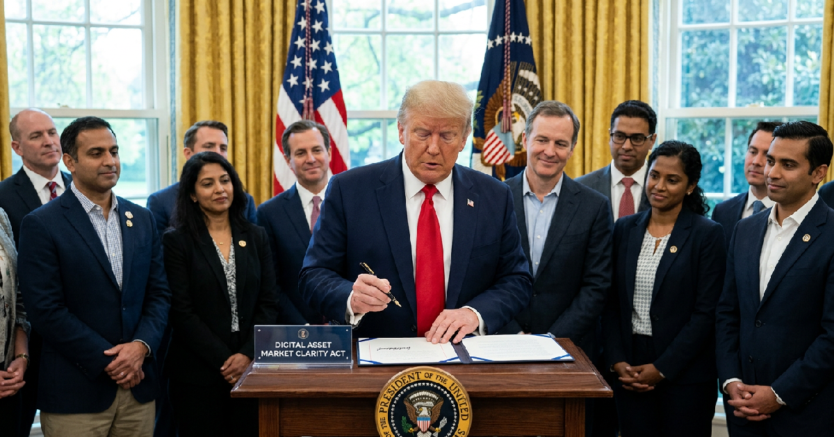 Donald Trump targets July 4 for signing crypto bill into law