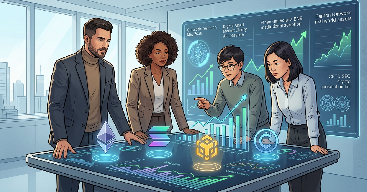 Grayscale names 4 altcoins positioned to lead after CLARITY Act passage