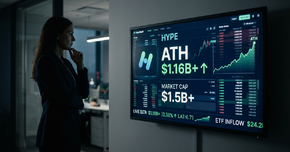 HYPE hits all-time high as Hyperliquid buybacks surpass $1.16 billion