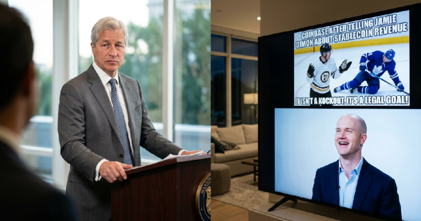 Jamie Dimon calls Brian Armstrong "full of sh!t" over CLARITY Act on May 29, 2026