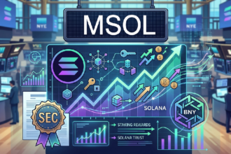 Morgan Stanley refiles Solana ETF adding staking under ticker MSOL