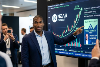 NEAR Protocol rally hits 58% weekly gain as Arthur Hayes names it a holy trinity altcoin