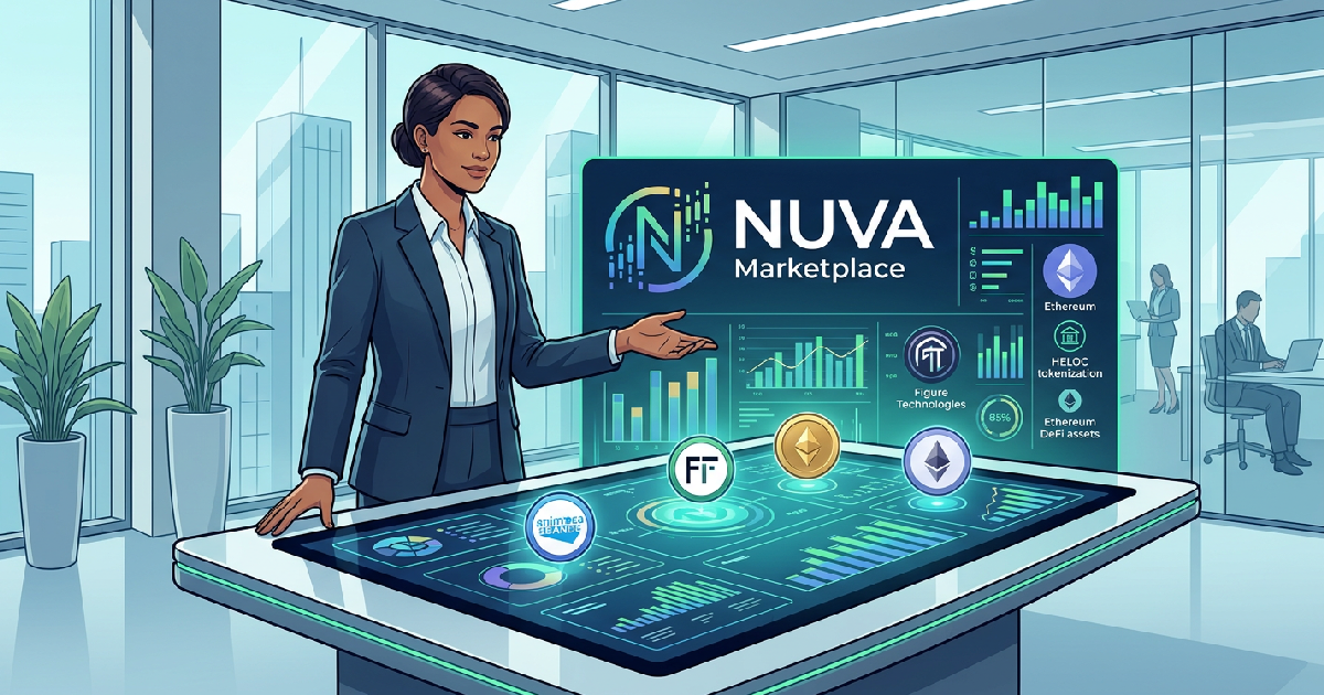 NUVA Marketplace Launches to Support Figure Technologies Assets on Ethereum
