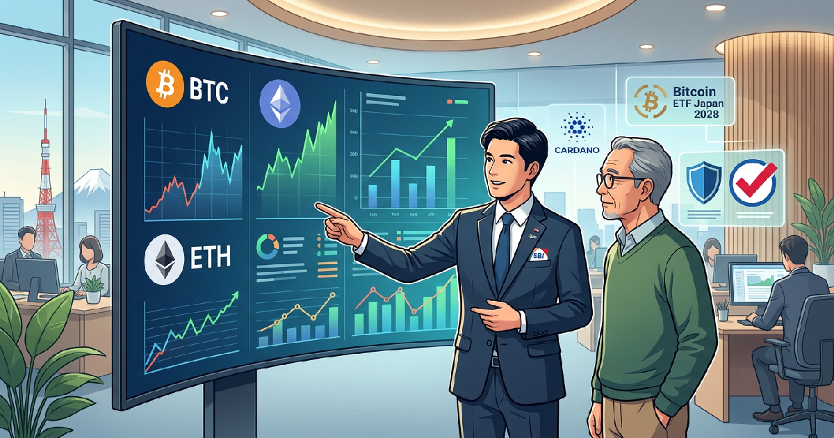 SBI Rakuten and Nomura prepare crypto investment trusts in Japan