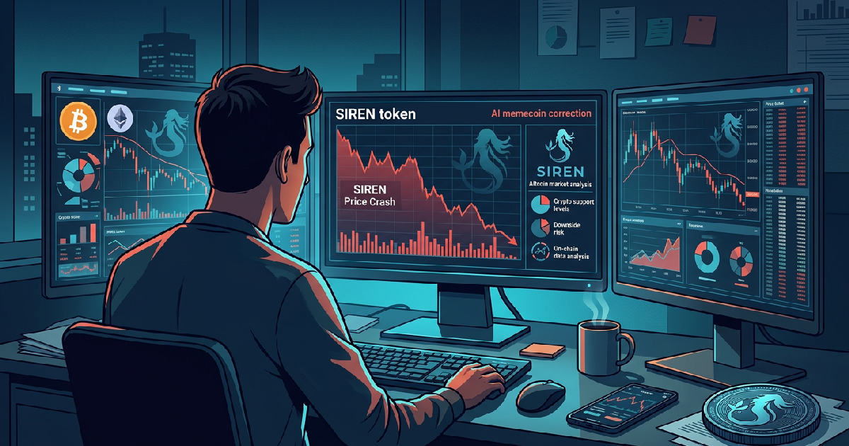 SIREN Faces Sustained Downside Risk Following Major Price Correction