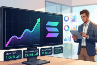 Solana Chain GDP reaches $342M as RWA market cap clears $2B
