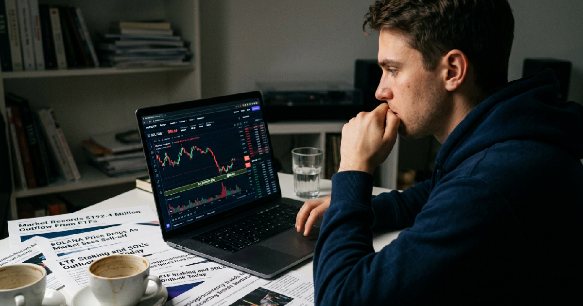 Solana price drops to $80.66 as market sees $192.4 million outflow from BlackRock ETF