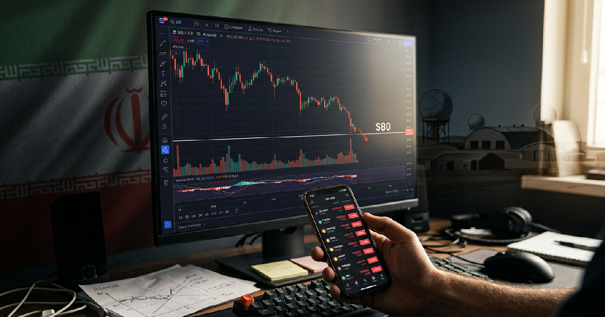 Solana tests $80 support amid whale liquidations and geopolitical fears