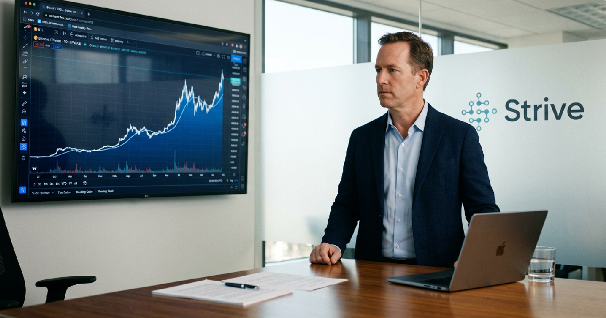 Strive, Inc. acquires 1,109 Bitcoin for $85.4 million in May 2026