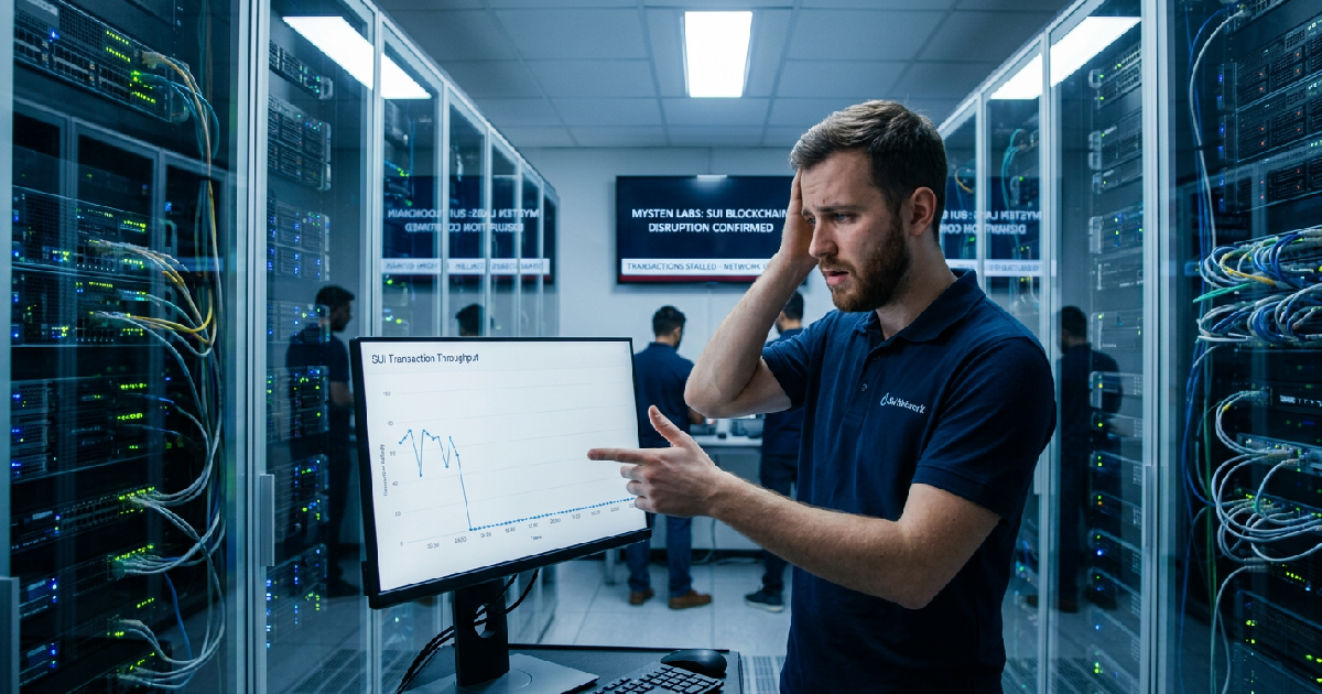 Sui Mainnet stalls again, Mysten Labs confirms second 2026 disruption