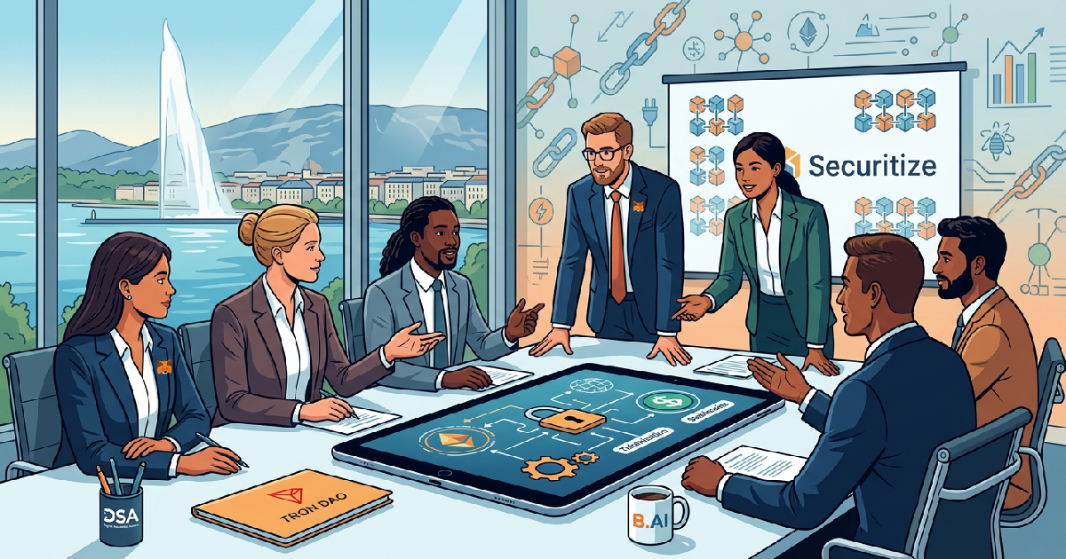 TRON DAO and Securitize Partner for Institutional Tokenization Focus