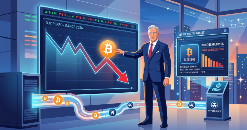 Trump Media shifts 2,650 Bitcoin to Crypto.com amid widening company losses
