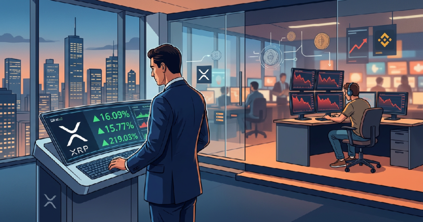 Professional Investors Buy XRP as Binance Retail Bears Short