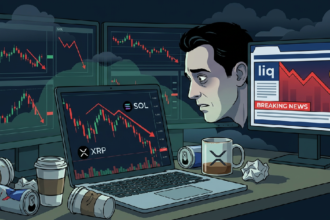 XRP and Solana Retreat as Rapid Liquidation Event Hits Crypto Longs