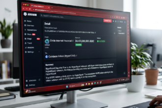 Circle transfers $4.4 billion USDC to Coinbase-linked HyperEVM address