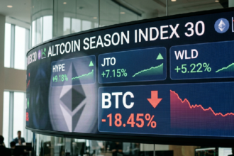 altcoin season: Hyperliquid (HYPE) gains 91.84% in a year, reaching $17.91 billion market cap