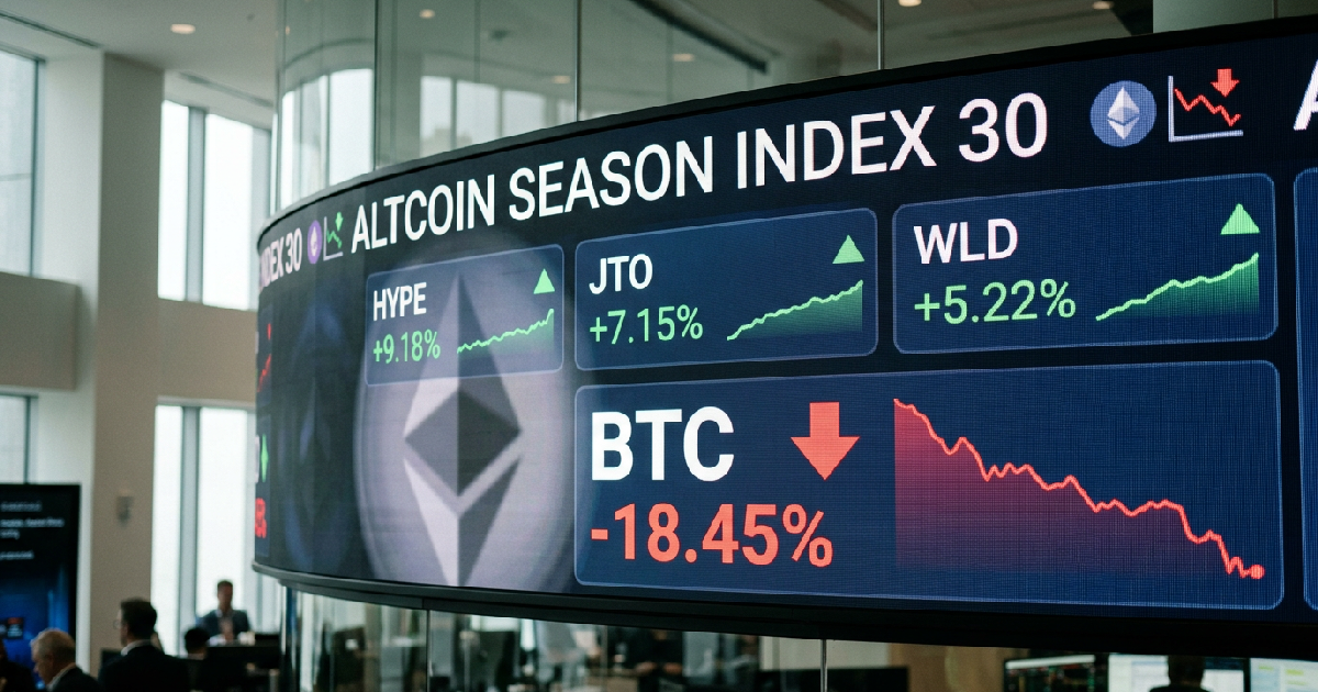 altcoin season: Hyperliquid (HYPE) gains 91.84% in a year, reaching $17.91 billion market cap