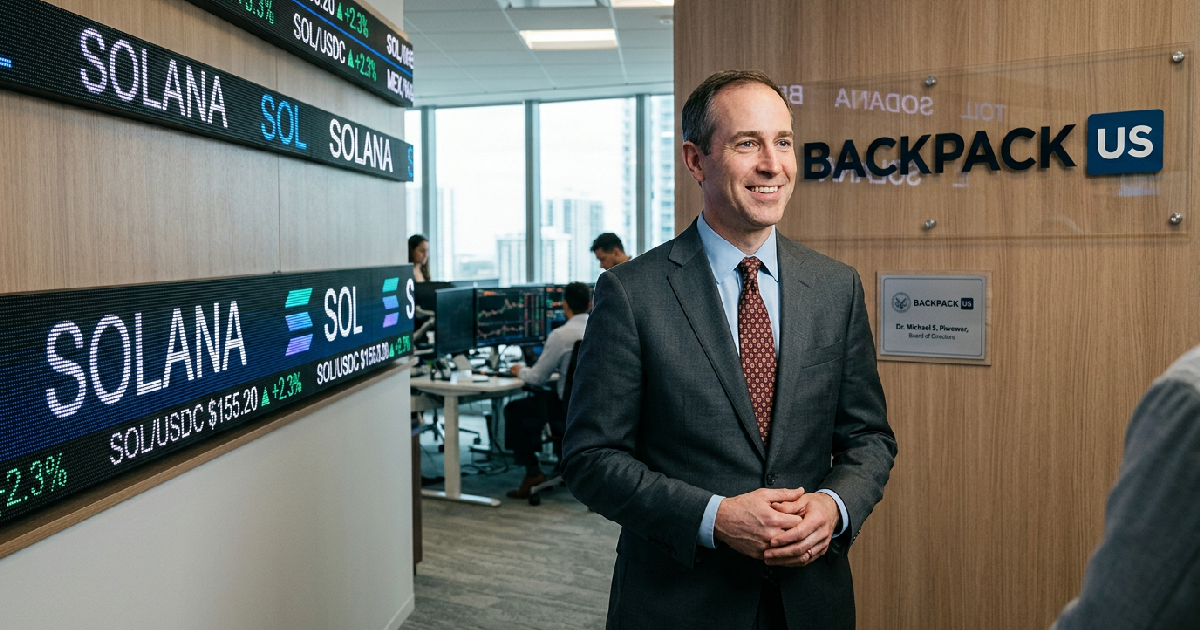 Backpack US names Dr. Michael S. Piwowar to its directorate on June 9