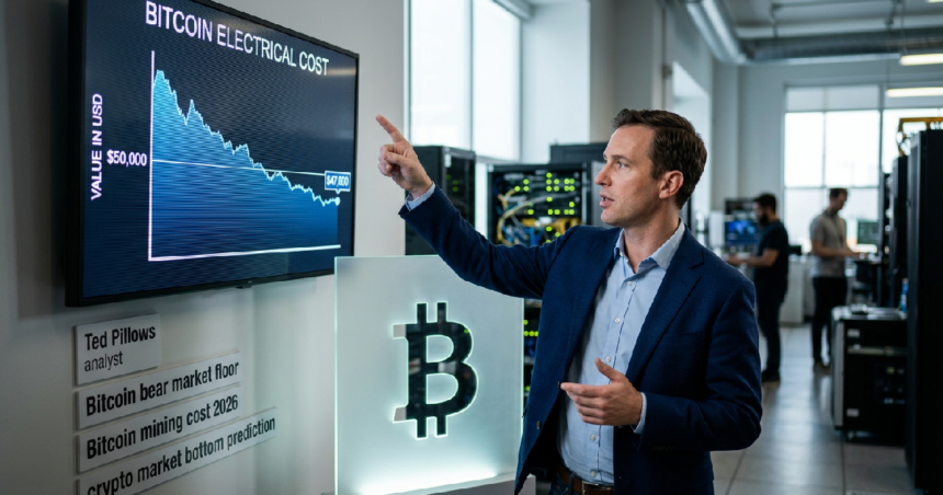 Ted Pillows warns Bitcoin could slide to $46,000 to $48,000